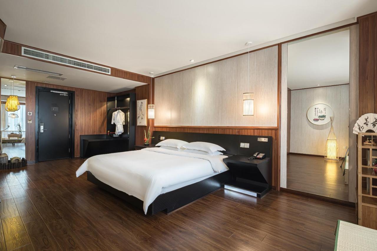 乐山上善居养心禅景酒店 Shangshan Zen Hotel Leshan Exterior foto